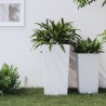 Jardinière et intérieur amovible blanc 21 /49 L rotin PP 624301624301