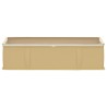 Boîte de rangement avec fenêtre transparente Crème 624302624302