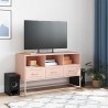 Meuble TV rose 100,5x39x60,5 cm acier 624306624306