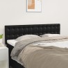  Têtes de lit 2 pcs Noir 72x5x78/88 cm Similicuir 