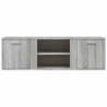 Meuble TV sonoma gris 120x34x37 cm bois d'ingénierie 624311624311