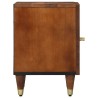 Cabinet de chevet avec porte 2 pcs Marron miel 40 x 33 x 46 cm 624312624312