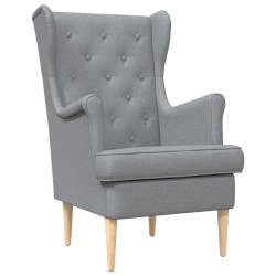 Fauteuil Gris clair Tissu 624320624320