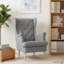 Fauteuil Gris clair Tissu 624320624320