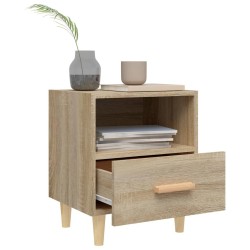 Tables de chevet 2 pcs Chêne sonoma 40x35x47 cm 624324624324