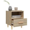 Tables de chevet 2 pcs Chêne sonoma 40x35x47 cm 624324624324