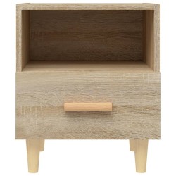 Tables de chevet 2 pcs Chêne sonoma 40x35x47 cm 624324624324