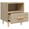 Tables de chevet 2 pcs Chêne sonoma 40x35x47 cm 624324624324