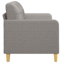 Canapé à 2 places Taupe 140 cm Tissu 624325624325