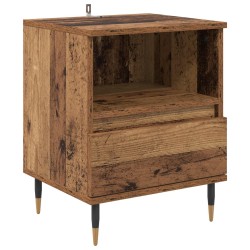 Cabinet de chevet Bois ancien 40 x 35 x 50 cm Bois d'ingénierie 624326624326