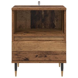 Cabinet de chevet Bois ancien 40 x 35 x 50 cm Bois d'ingénierie 624326624326