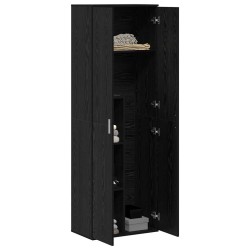 Highboard Chêne noir 60 x 35 x 180 cm Bois d'ingénierie 624329624329