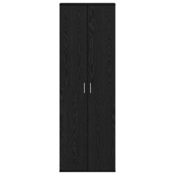 Highboard Chêne noir 60 x 35 x 180 cm Bois d'ingénierie 624329624329