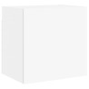 Meuble TV mural blanc 40,5x30x40 cm bois d'ingénierie 624330624330