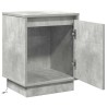 Cabinet de chevet 2 pcs Gris béton 39 x 34,5 x 50 cm 624332624332