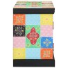 Meuble TV Multicolore 100 x 35 x 50 cm Bois de mangue massif 624341624341