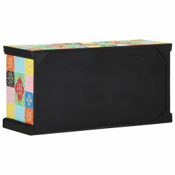 Meuble TV Multicolore 100 x 35 x 50 cm Bois de mangue massif 624341624341