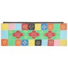 Meuble TV Multicolore 100 x 35 x 50 cm Bois de mangue massif 624341624341