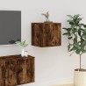 Meubles TV muraux 2 pcs Chêne fumé 40x34,5x40 cm 624353624353