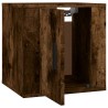 Meubles TV muraux 2 pcs Chêne fumé 40x34,5x40 cm 624353624353