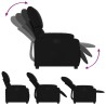 Fauteuil inclinable en tissu noir 624355624355