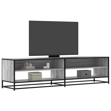 Meuble TV sonoma gris 180,5x40x46 cm bois d'ingénierie 624360624360