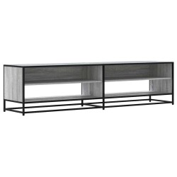 Meuble TV sonoma gris 180,5x40x46 cm bois d'ingénierie 624360624360