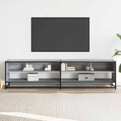 Meuble TV sonoma gris 180,5x40x46 cm bois d'ingénierie 624360624360