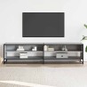 Meuble TV sonoma gris 180,5x40x46 cm bois d'ingénierie 624360624360