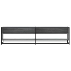 Meuble TV sonoma gris 180,5x40x46 cm bois d'ingénierie 624360624360