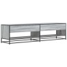 Meuble TV sonoma gris 180,5x40x46 cm bois d'ingénierie 624360624360
