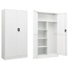 Armoire à casiers Blanc 90x40x180 cm Acier 624363624363