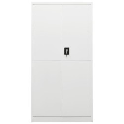 Armoire à casiers Blanc 90x40x180 cm Acier 624363624363