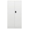 Armoire à casiers Blanc 90x40x180 cm Acier 624363624363