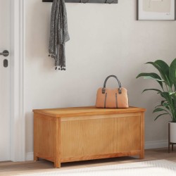 Boîte de rangement 90 x 45 x 45 cm Bois de chêne massif 624365624365
