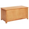 Boîte de rangement 90 x 45 x 45 cm Bois de chêne massif 624365624365