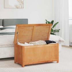 Boîte de rangement 90 x 45 x 45 cm Bois de chêne massif 624365624365