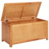 Boîte de rangement 90 x 45 x 45 cm Bois de chêne massif 624365624365