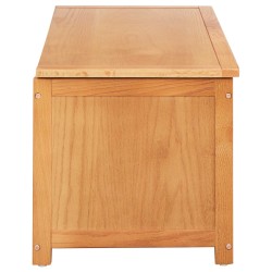 Boîte de rangement 90 x 45 x 45 cm Bois de chêne massif 624365624365