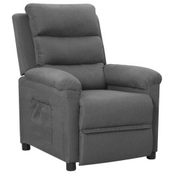 Fauteuil inclinable Gris clair Tissu 624370624370