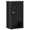 Meubles de salle de bain 3 pcs BERG noir bois de pin massif 624372624372