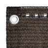 Écran de balcon Marron 90x500 cm PEHD 624378624378