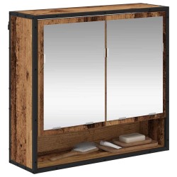 Étagère Murale avec étagère Bois ancien 65 x 20 x 60 cm 624385624385