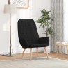 Fauteuil relaxant en tissu noir 624388624388
