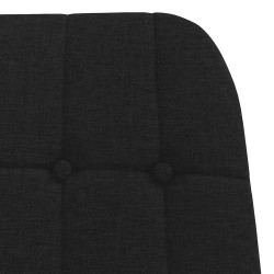 Fauteuil relaxant en tissu noir 624388624388