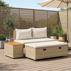 Ensemble de canapés d'extérieur 4 -Seater 4 pcs 55 x 30 x 39 cm 624393624393