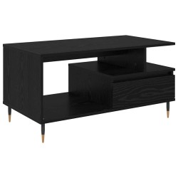 Table basse Chêne noir 90 x 49 x 45 cm Bois d'ingénierie 624394624394