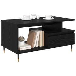 Table basse Chêne noir 90 x 49 x 45 cm Bois d'ingénierie 624394624394