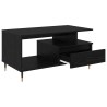 Table basse Chêne noir 90 x 49 x 45 cm Bois d'ingénierie 624394624394