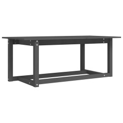 Table basse Gris 110x55x45 cm Bois massif de pin 624395624395